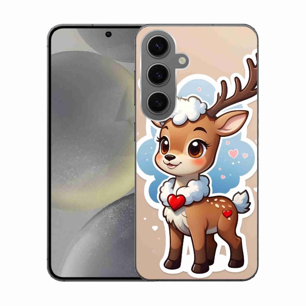 Gélový kryt mmCase na Samsung Galaxy S24 - kreslený sob