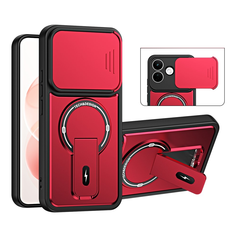 Finish odolný kryt s MagSafe na mobil Xiaomi Redmi Note 17 Pro 5G - červený