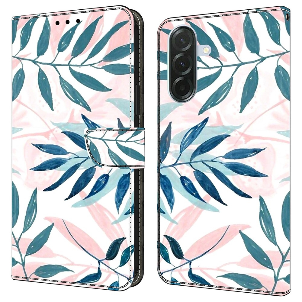 Firmly knižkové púzdro na Samsung Galaxy A37 5G - kreslené kvety