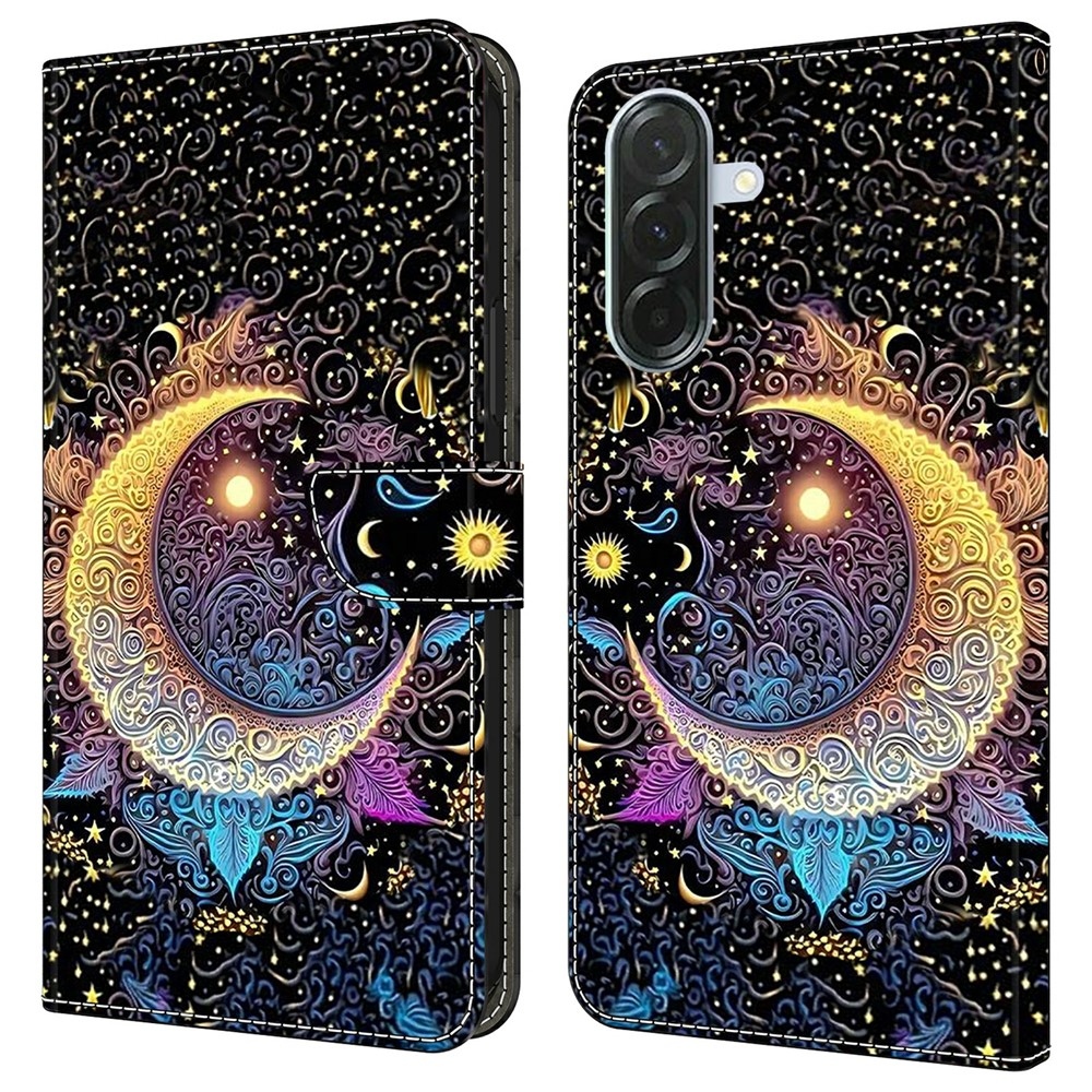 Firmly knižkové púzdro na Samsung Galaxy A37 5G - mesiac