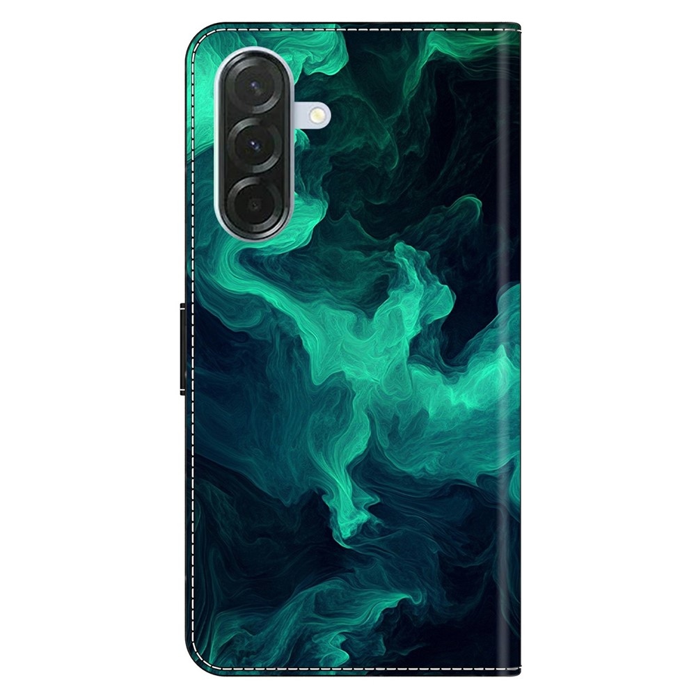 Firmly knižkové púzdro na Samsung Galaxy A37 5G - zelený dym