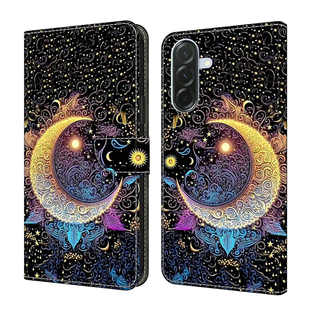 Firmly knižkové púzdro na Samsung Galaxy A57 5G - mesiac