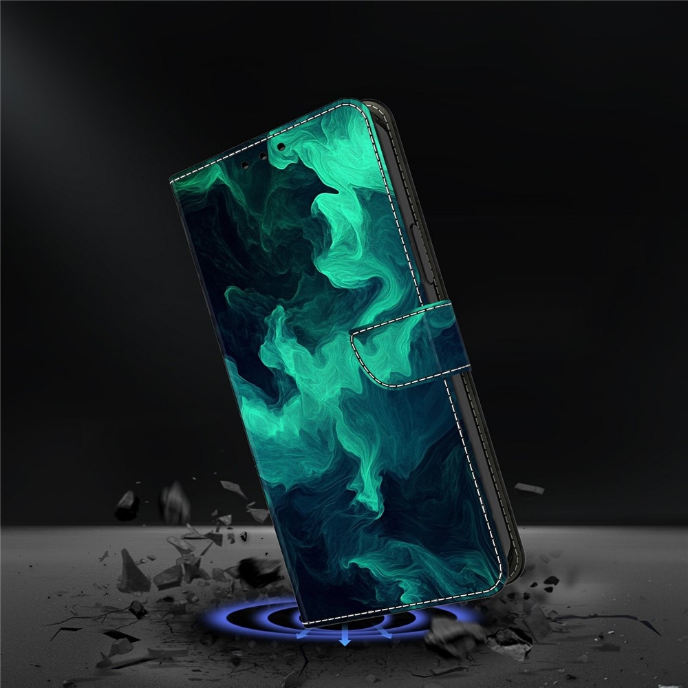 Firmly knižkové púzdro na Samsung Galaxy A57 5G - zelený dym