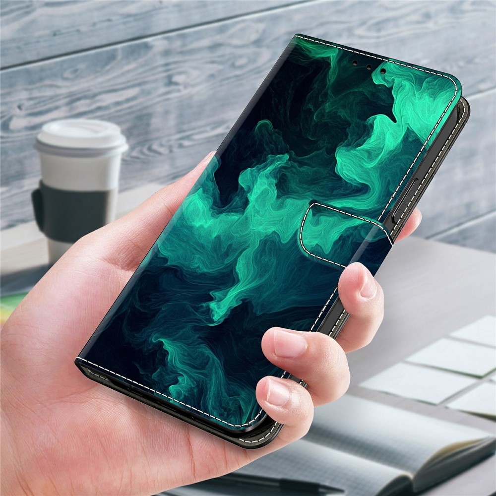 Firmly knižkové púzdro na Samsung Galaxy A57 5G - zelený dym