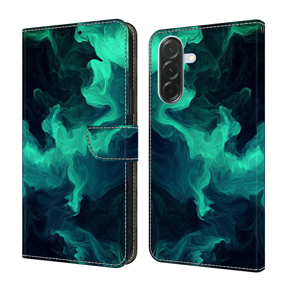 Firmly knižkové púzdro na Samsung Galaxy A57 5G - zelený dym