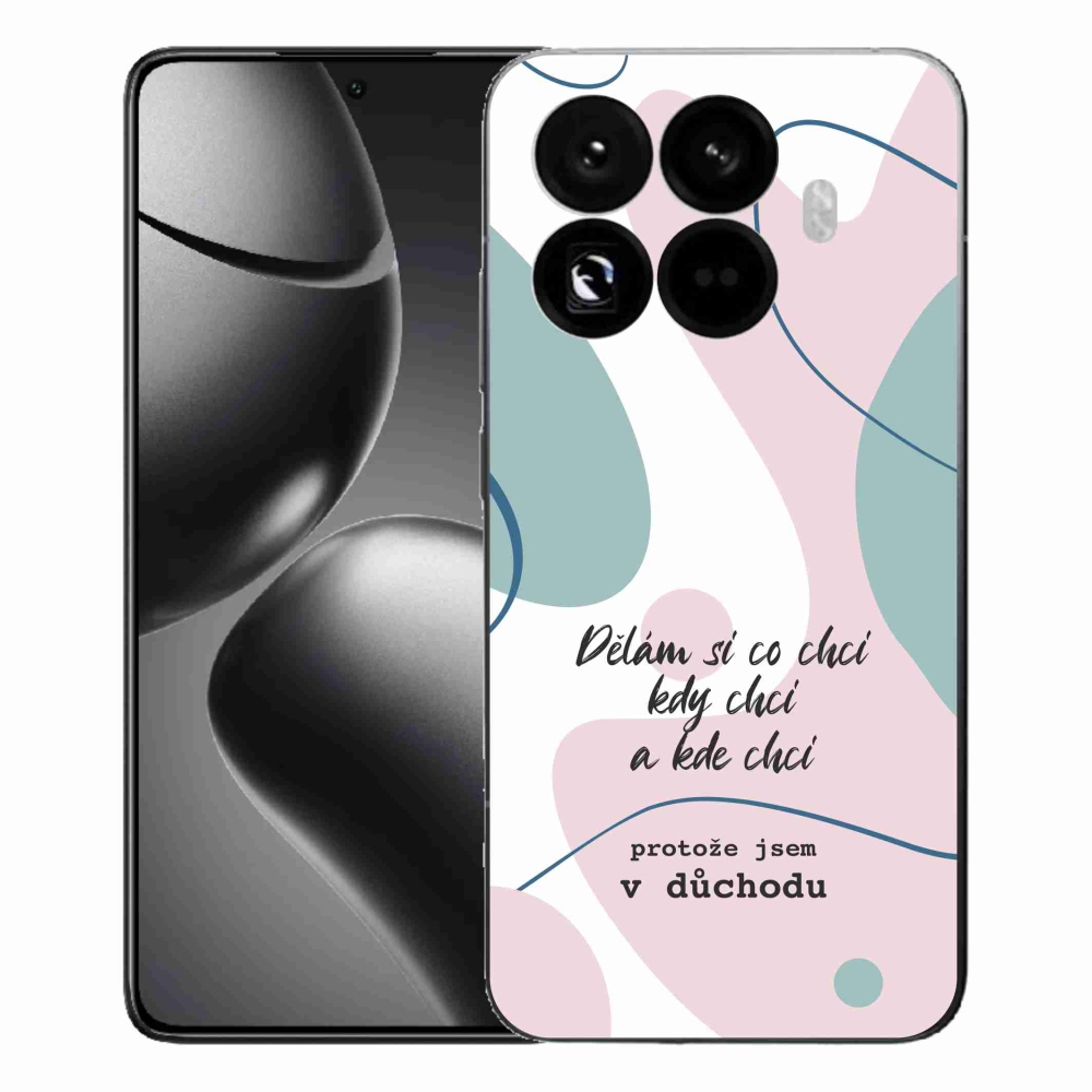 Gélový kryt mmCase na Xiaomi 15T Pro - vtipný text 10 biele pozadie