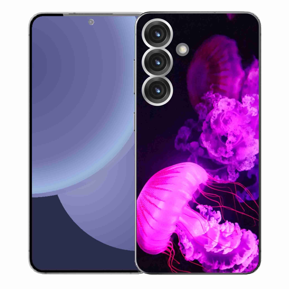 Gélový kryt mmCase na Samsung Galaxy S25+ - medúza 1