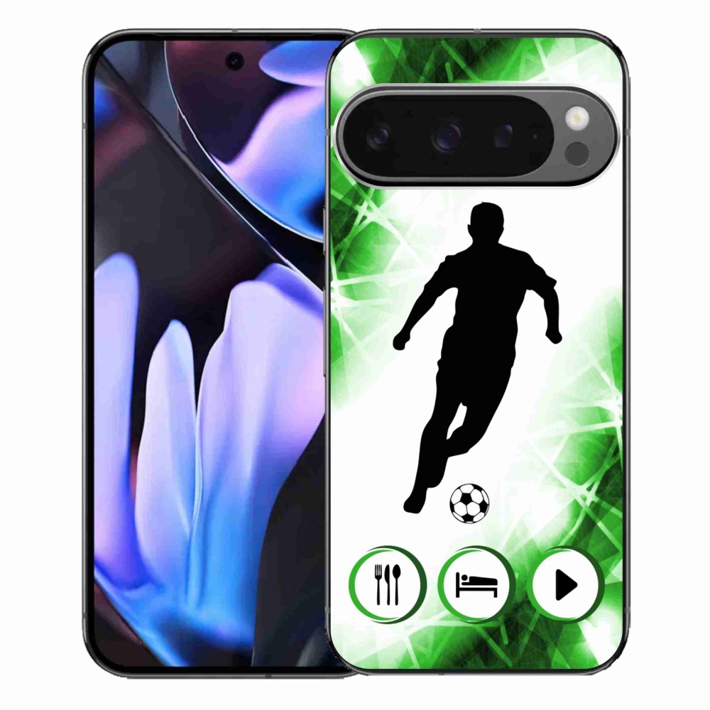 Gélový kryt mmCase na Google Pixel 9 Pro XL - futbalista