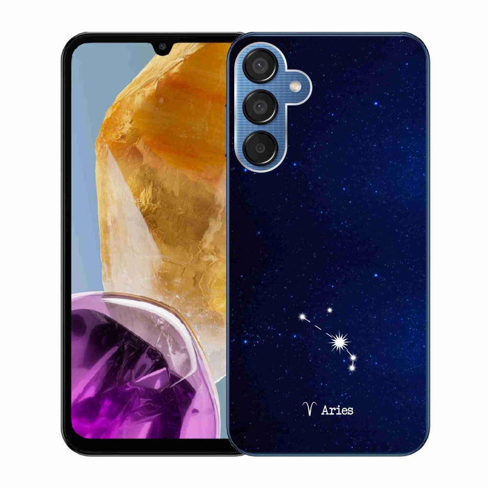 Gélový kryt mmCase na Samsung Galaxy M15 5G - súhvezdie Barana