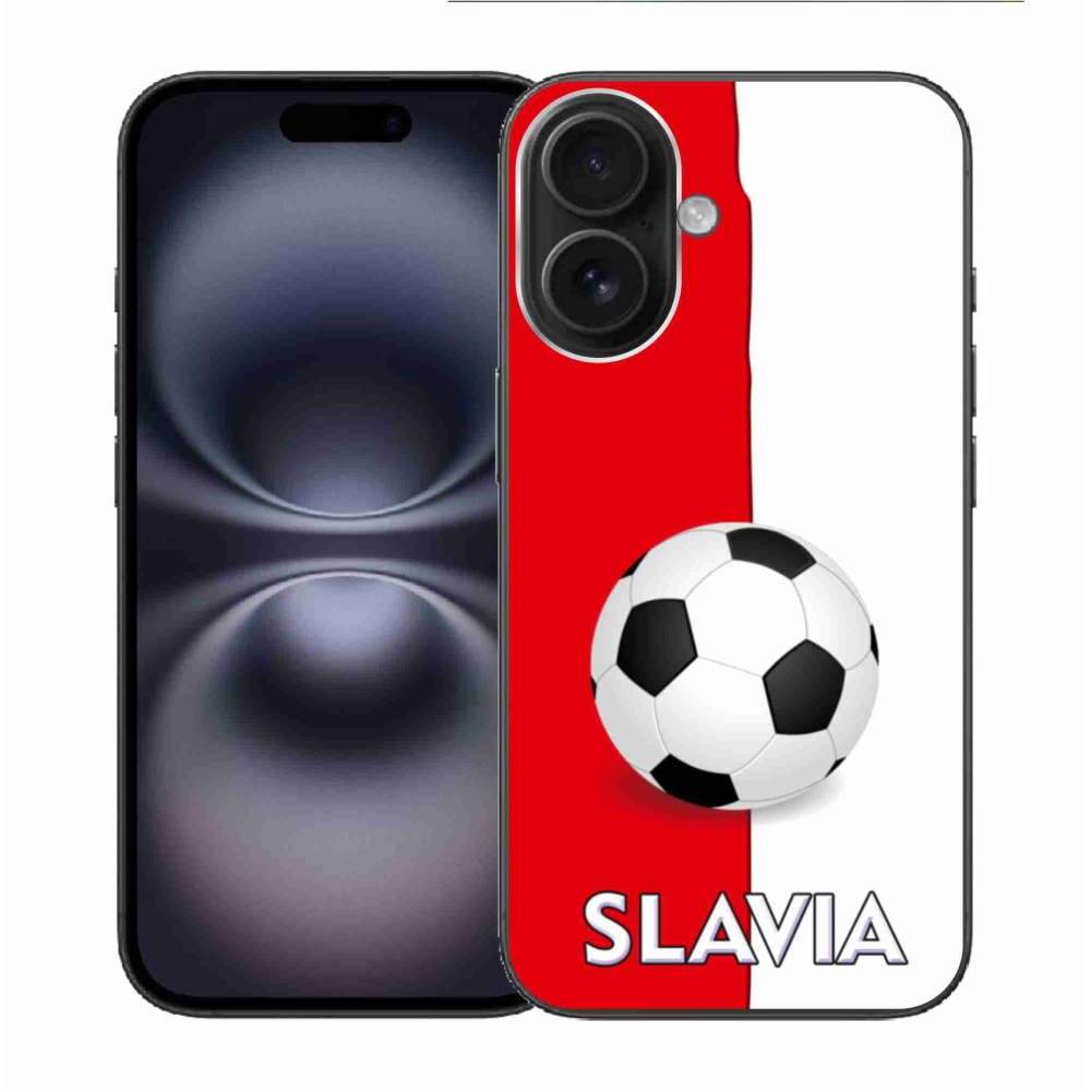 Gélový kryt mmCase na iPhone 16 - futbal 2