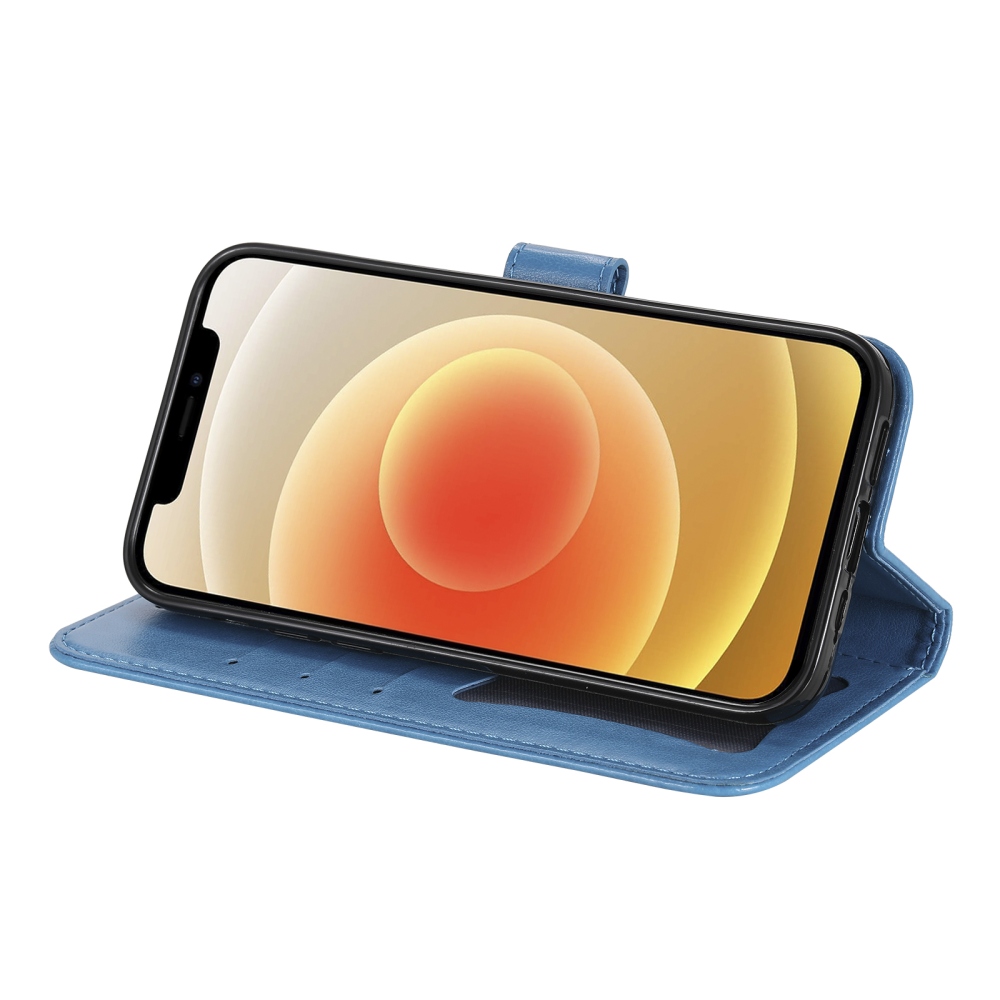 Floral knižkové púzdro na Xiaomi Poco F8 Pro 5G - modré