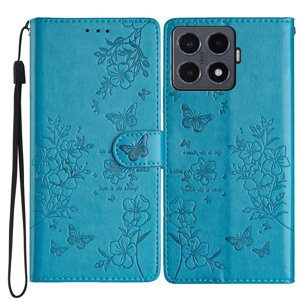 Floralis knižkové púzdro na Xiaomi 15T Pro - modré