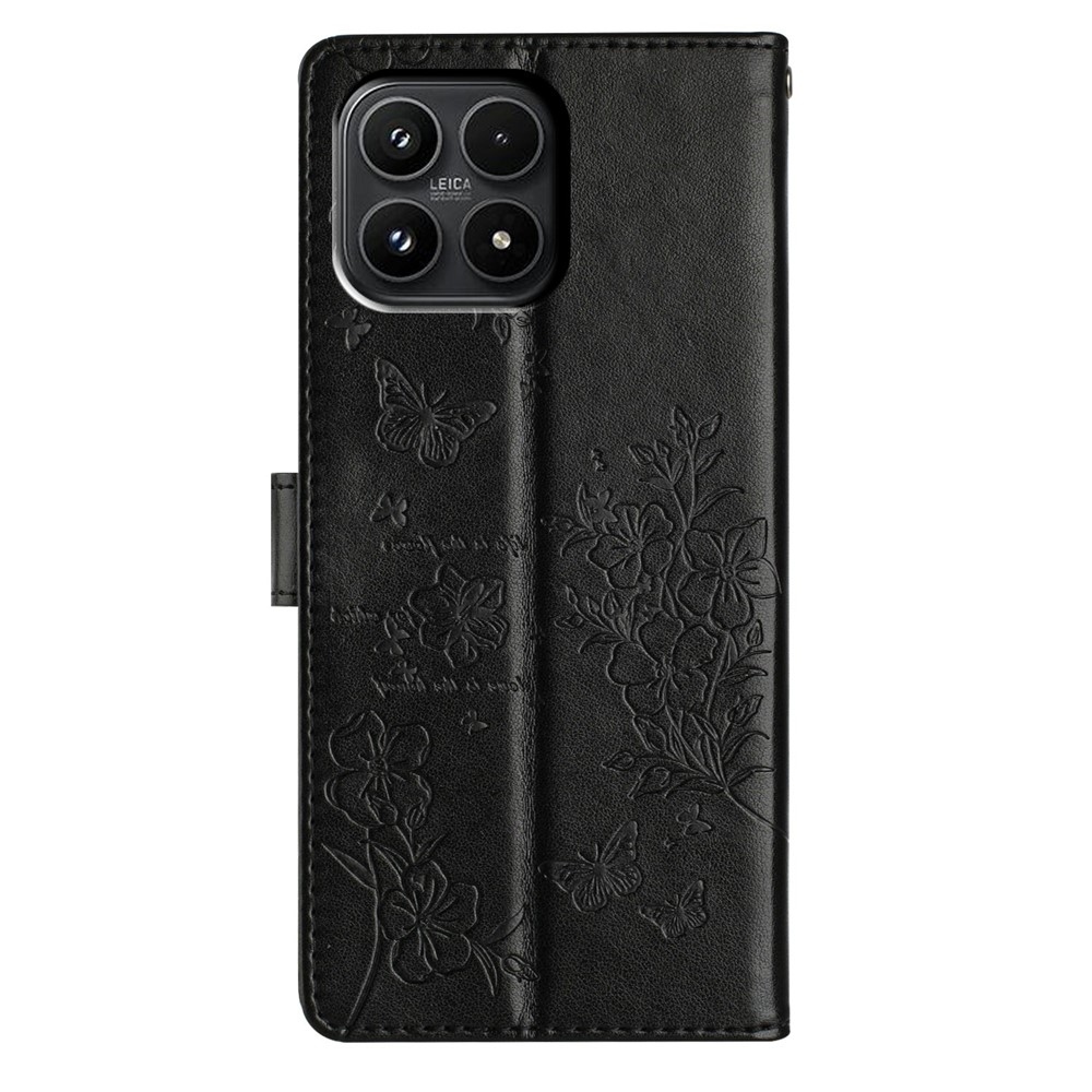Floralis knižkové púzdro na Xiaomi 17 - čierne