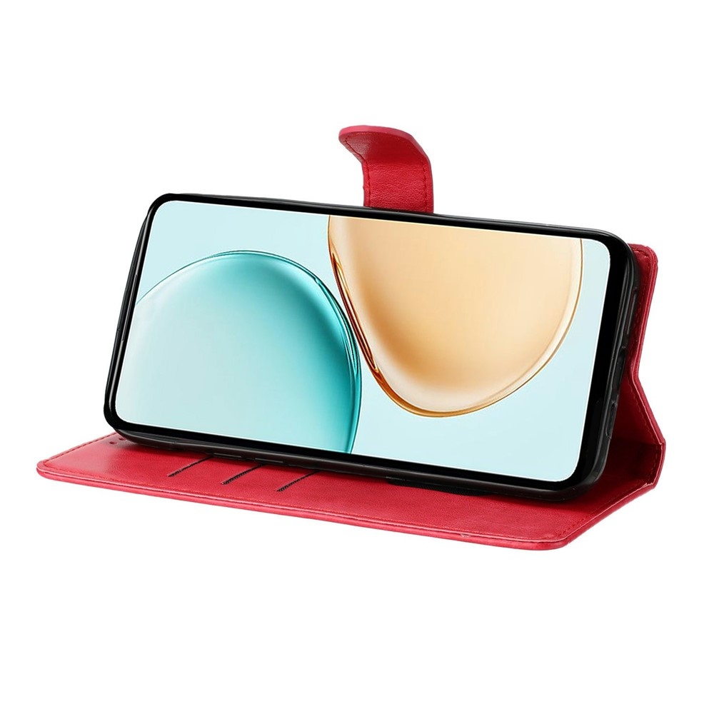 Floralis knižkové puzdro na Xiaomi 17 - červené