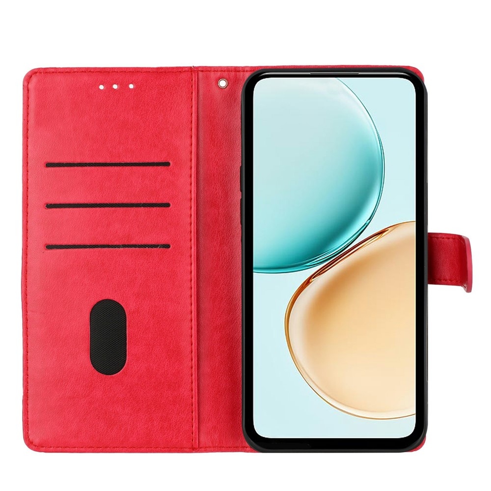 Floralis knižkové púzdro na Xiaomi Redmi Note 15 Pro+ 5G - červené