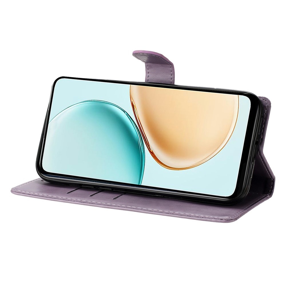 Floralis knižkové puzdro na Xiaomi Redmi Note 15 Pro+ 5G - fialové