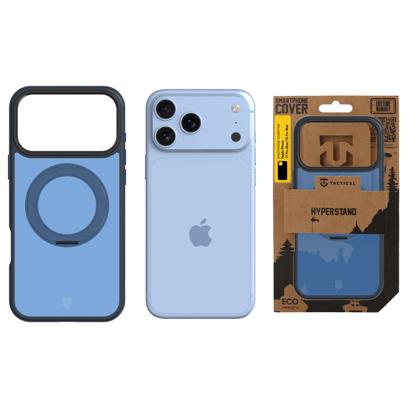 Tactical MagForce Hyperstand – puzdro pre Apple iPhone 18 Pro Max/17 Pro Max, farba Deep Blue