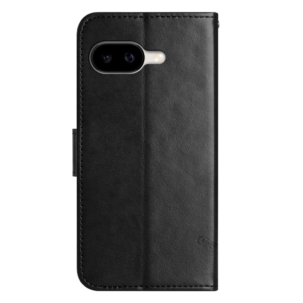 Flower knižkové puzdro na Google Pixel 10a - čierne