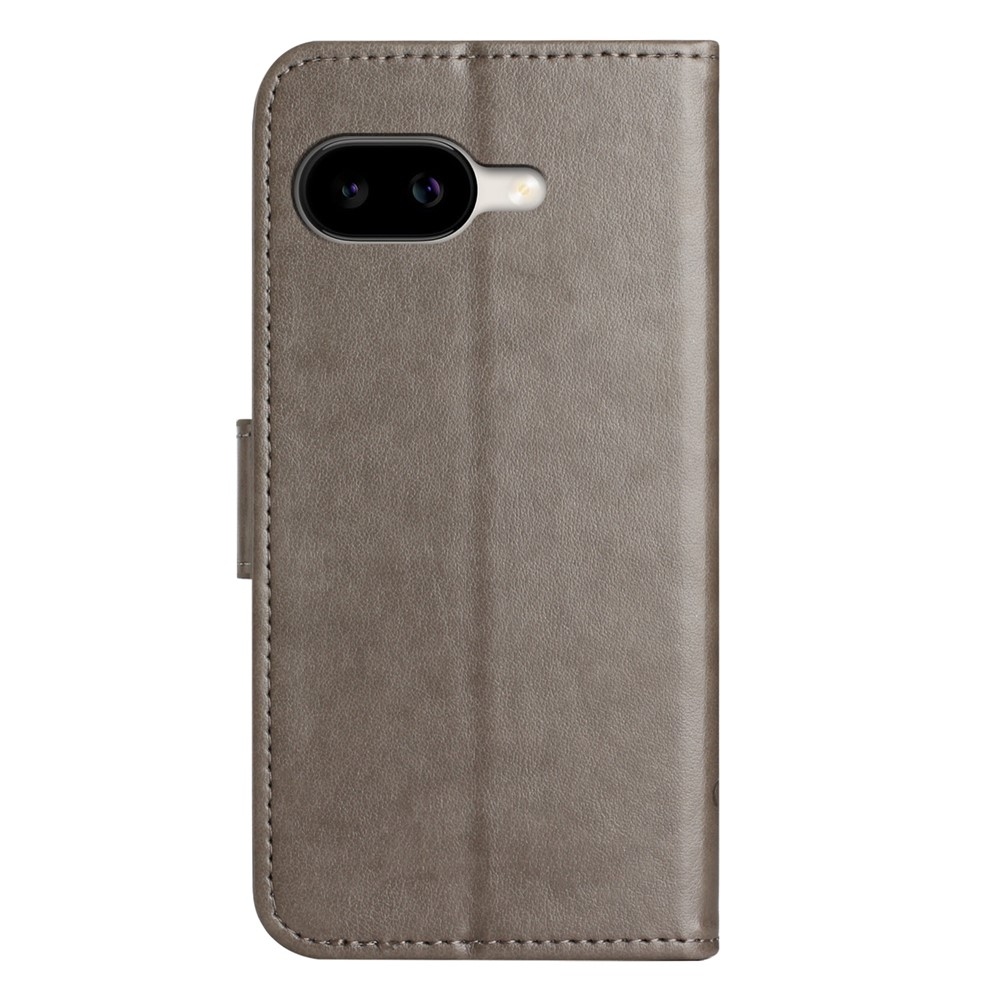 Flower knižkové puzdro na Google Pixel 10a - šedé