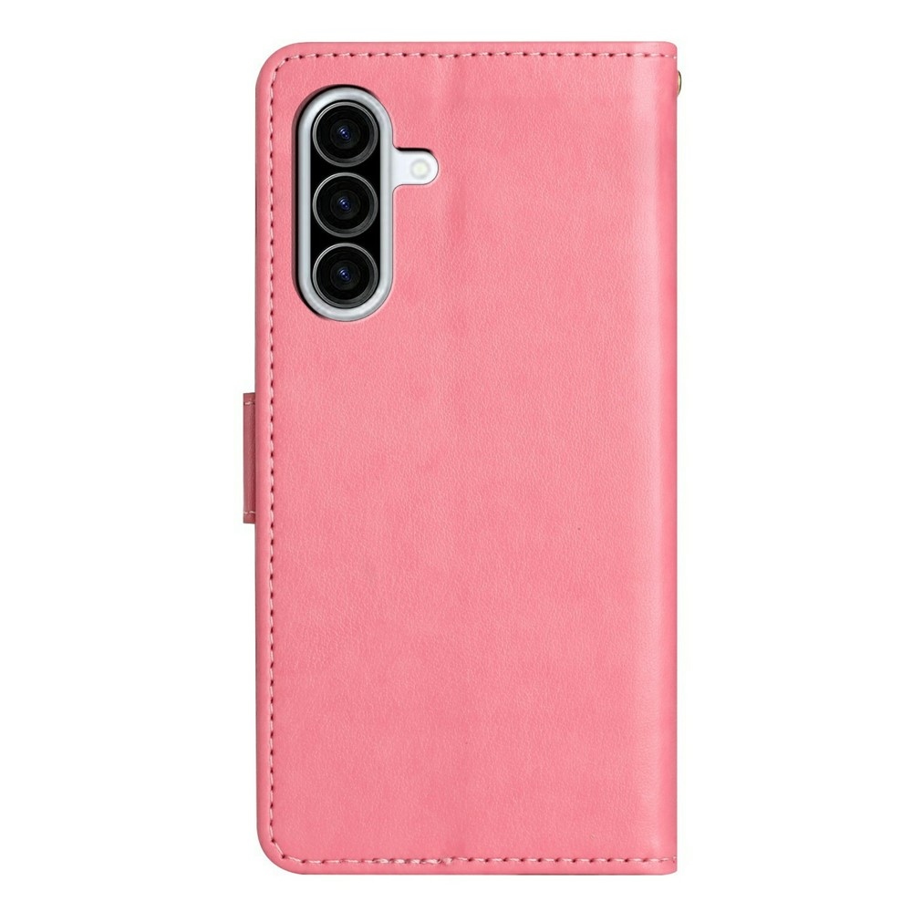 Flowers knižkové púzdro na Samsung Galaxy A27 - ružové