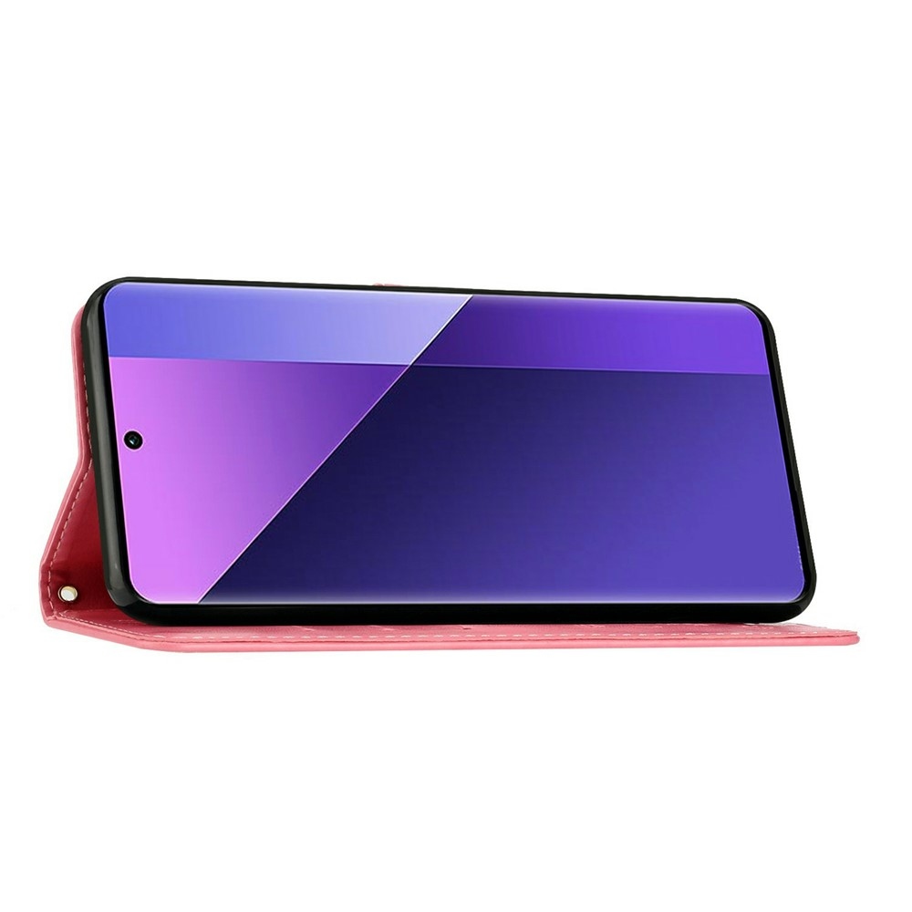 Flowers knižkové púzdro na Samsung Galaxy A27 - ružové