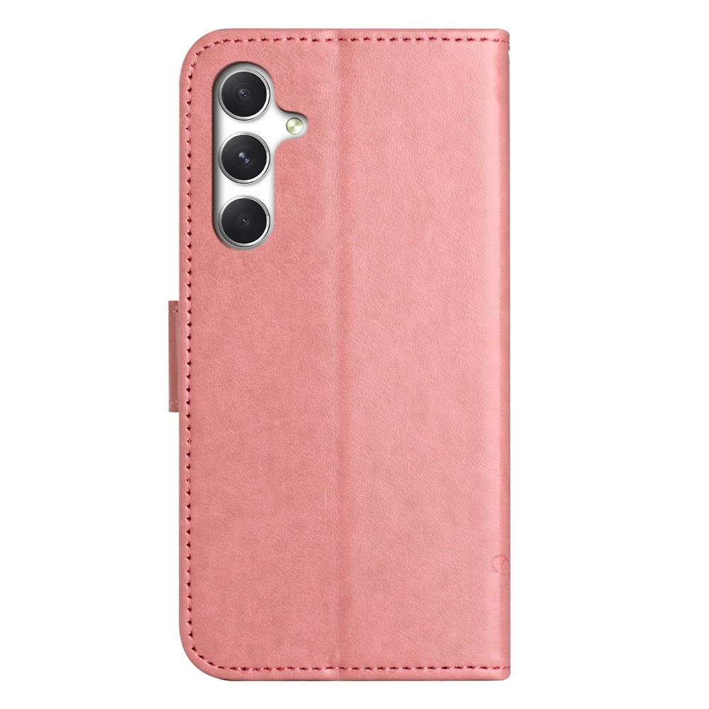 Flower knižkové púzdro na Samsung Galaxy A27 - ružové