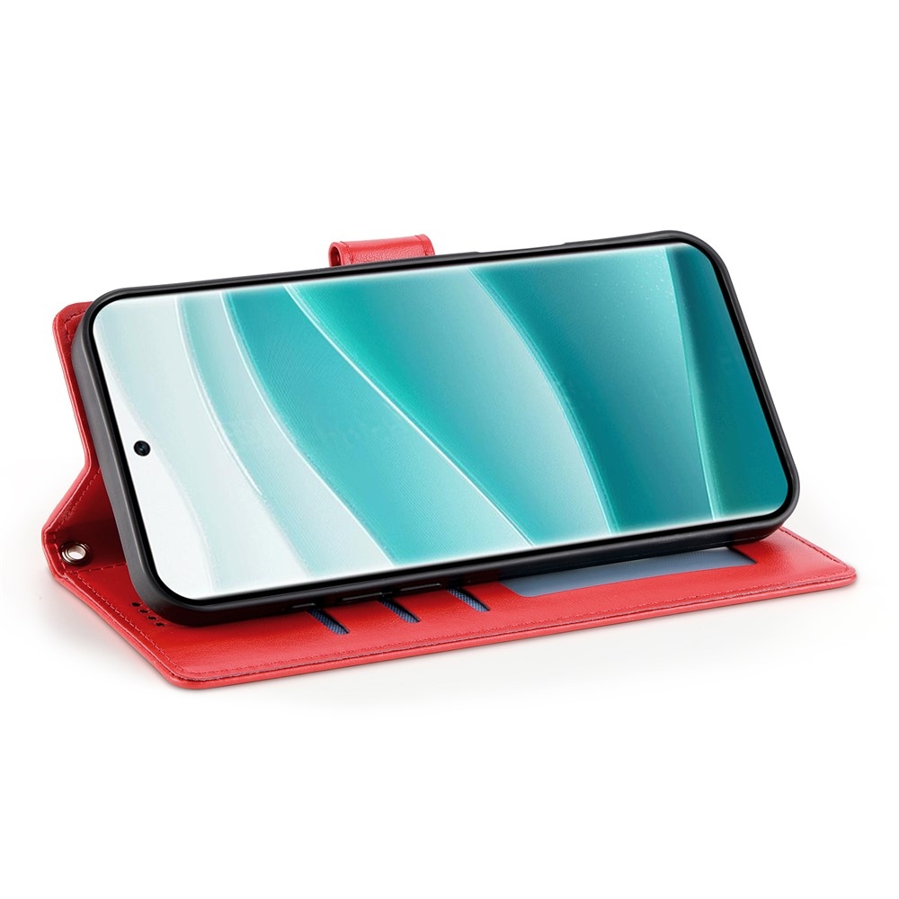 Flower knižkové puzdro na Xiaomi Redmi Note 15 Pro 4G - červené