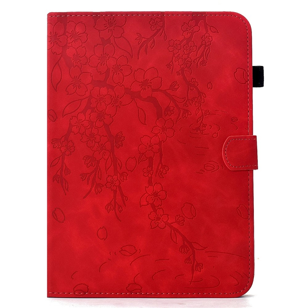 Flower zatváracie púzdro na tablet Samsung Galaxy Tab S12+ - červené