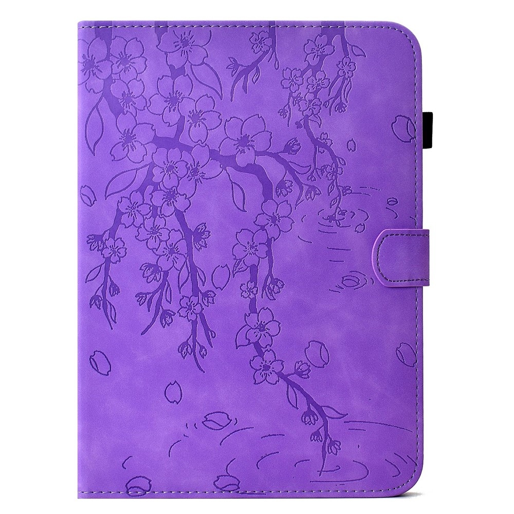 Flower zatváracie púzdro na tablet Samsung Galaxy Tab S12+ - fialové