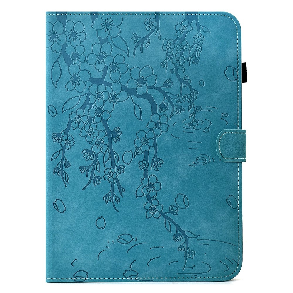 Flower zatváracie púzdro na tablet Samsung Galaxy Tab S12+ - modré