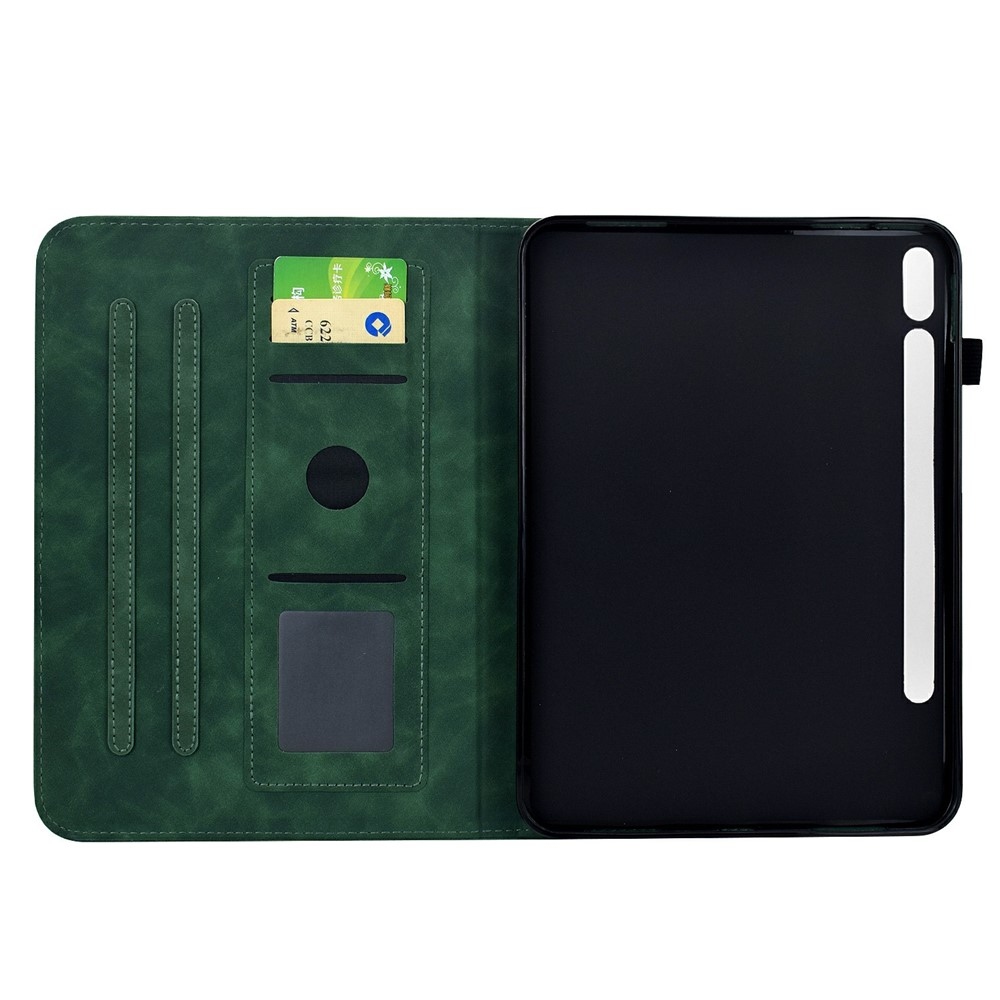 Flower zatváracie púzdro na tablet Samsung Galaxy Tab S12+ - zelené