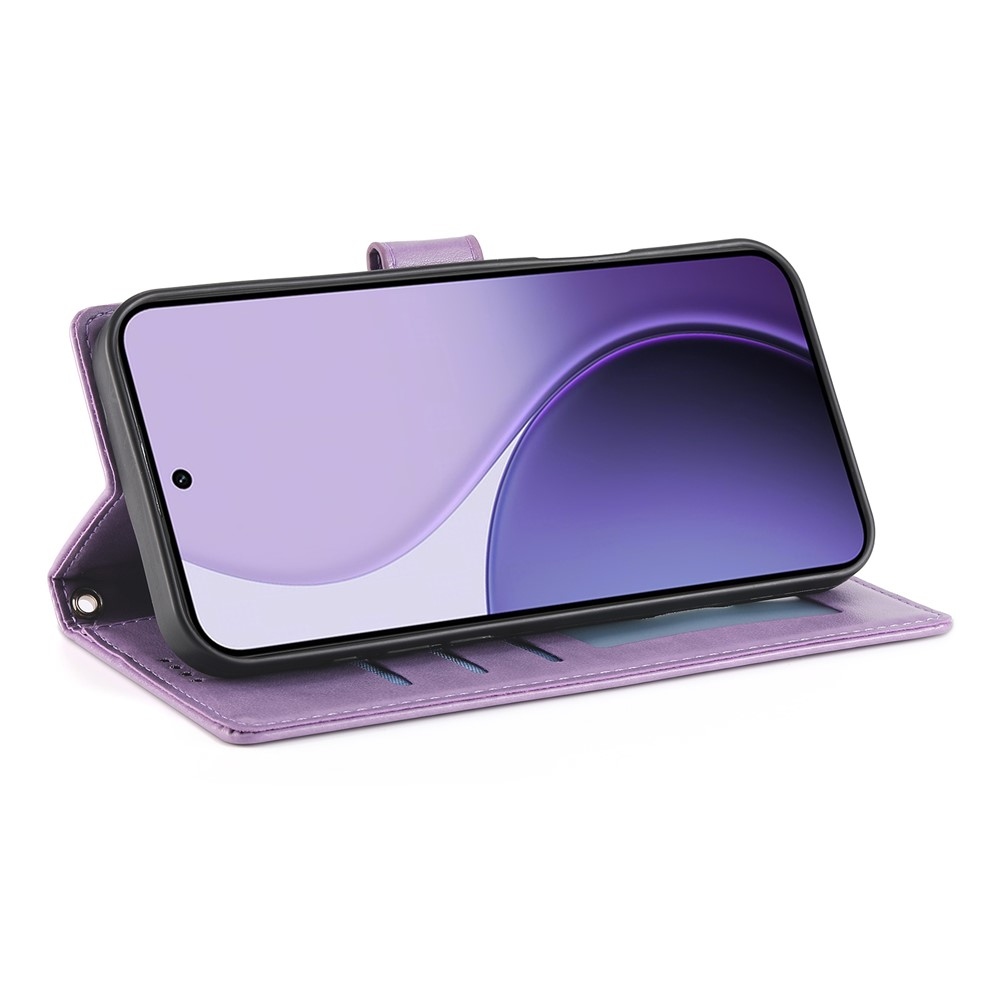 Flowers knižkové puzdro na Google Pixel 10a - fialové