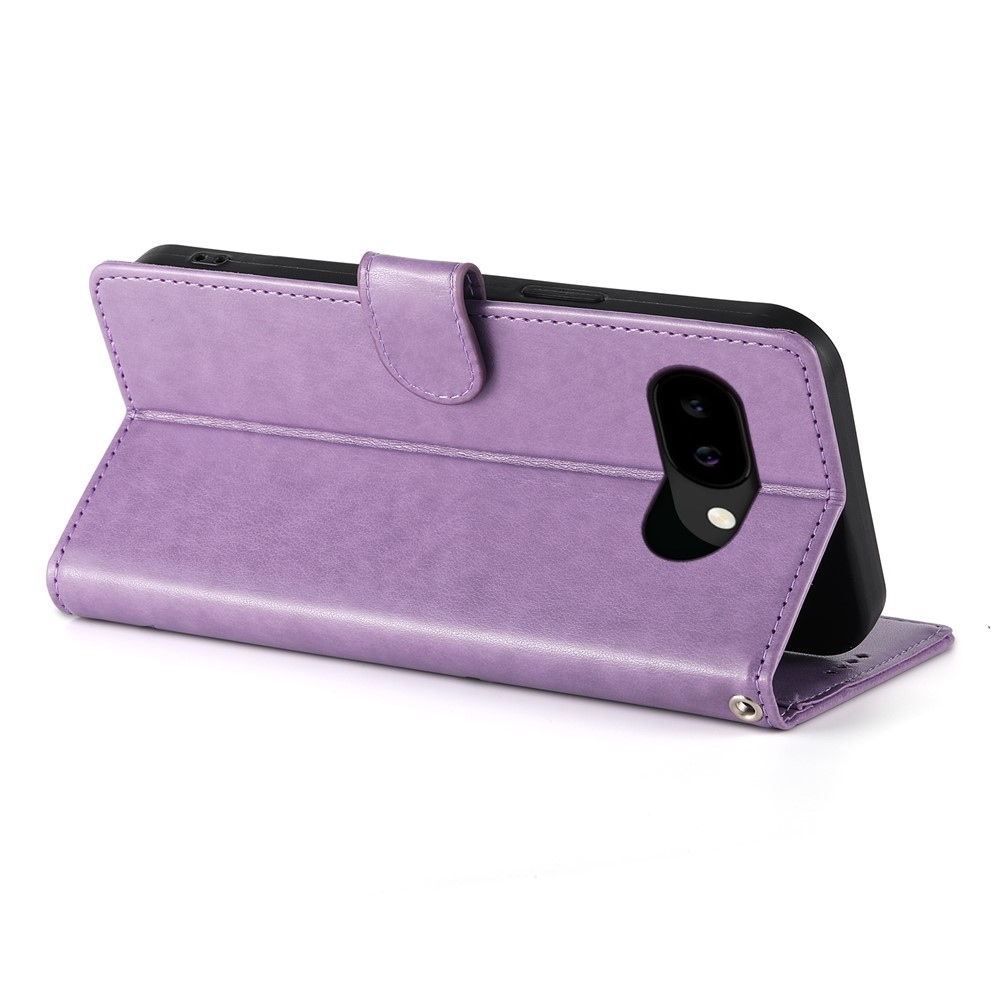 Flowers knižkové puzdro na Google Pixel 10a - fialové