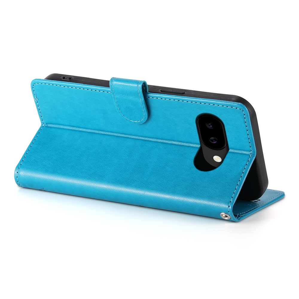 Flowers knižkové puzdro na Google Pixel 10a - modré