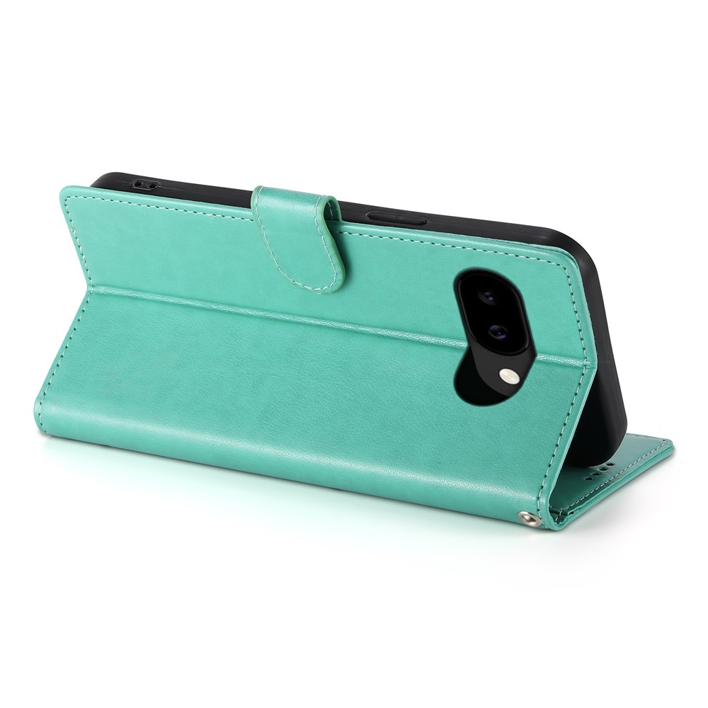 Flowers knižkové puzdro na Google Pixel 10a - modrozelené