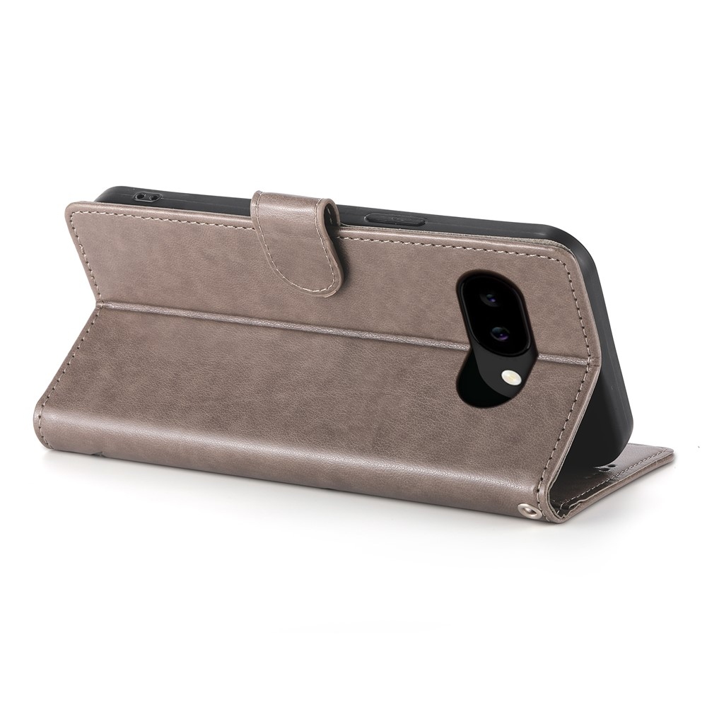 Flowers knižkové puzdro na Google Pixel 10a - šedé