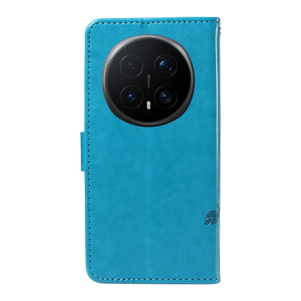 Flowers knižkové puzdro na Honor Magic 8 Pro 5G - modré