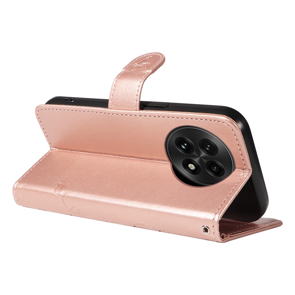 Flowers knižkové puzdro na OnePlus 13 - ružovozlaté