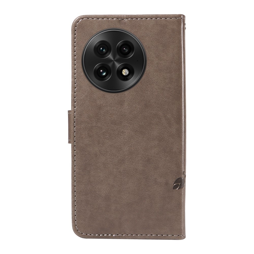 Flowers knižkové puzdro na OnePlus 13 - šedé