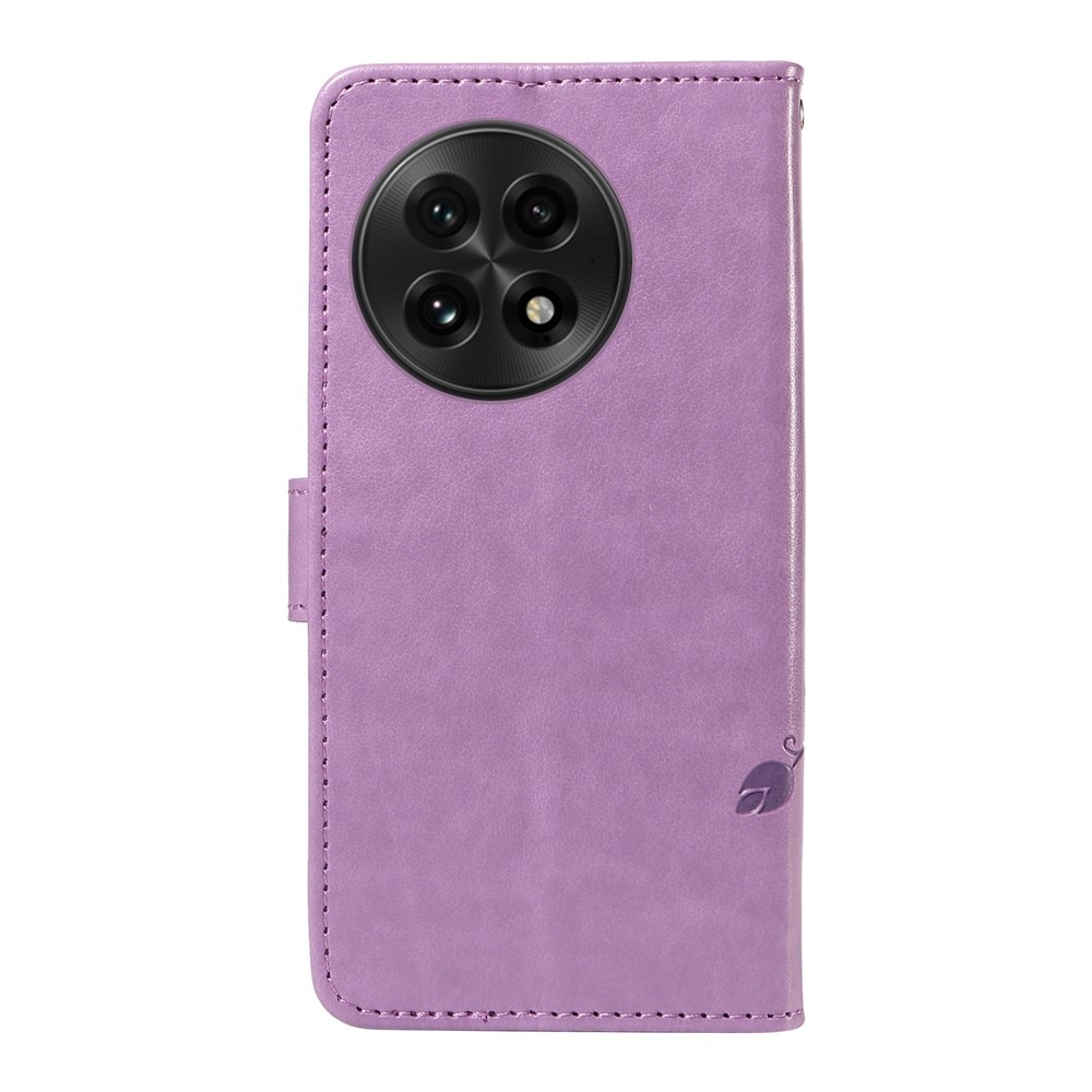 Flowers knižkové puzdro na OnePlus 13 - svetlofialové