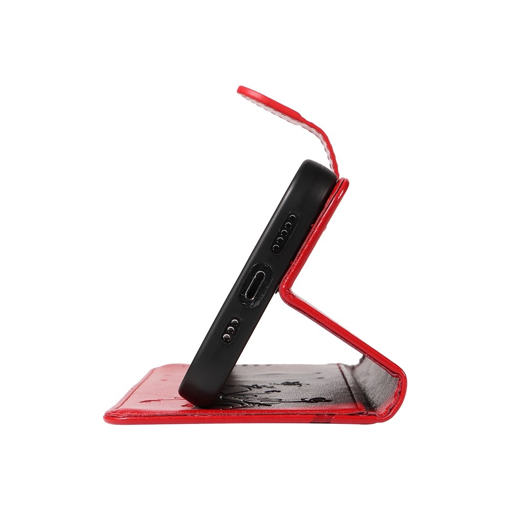 Flowers knižkové puzdro na OnePlus 13R 5G - červené