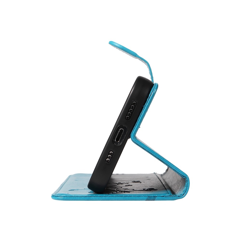 Flowers knižkové puzdro na OnePlus 13R 5G - modré