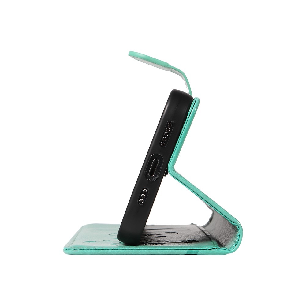 Flowers knižkové puzdro na OnePlus 13R 5G - modrozelené