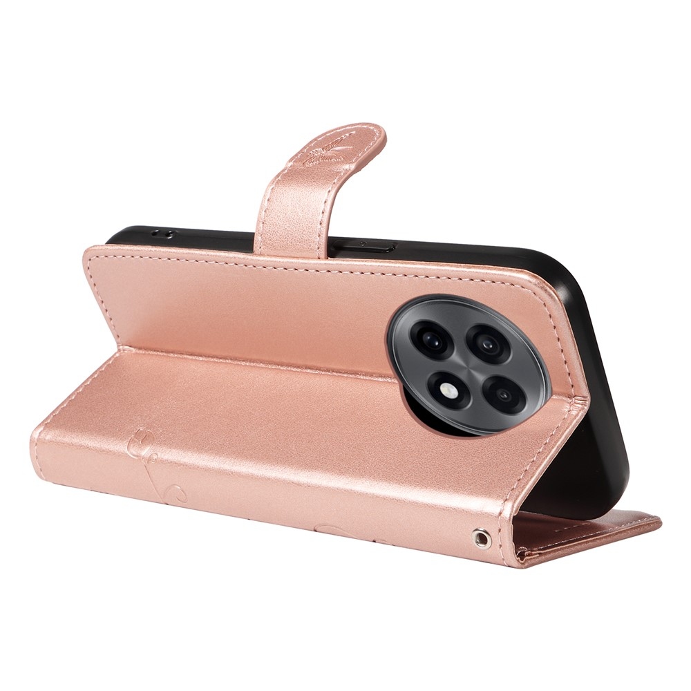 Flowers knižkové puzdro na OnePlus 13R 5G - ružovozlaté