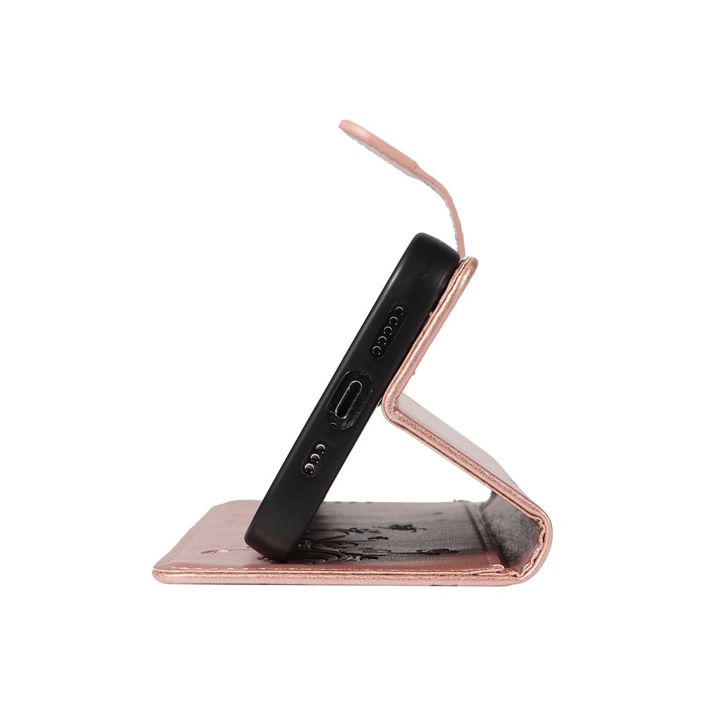 Flowers knižkové puzdro na OnePlus 13R 5G - ružovozlaté