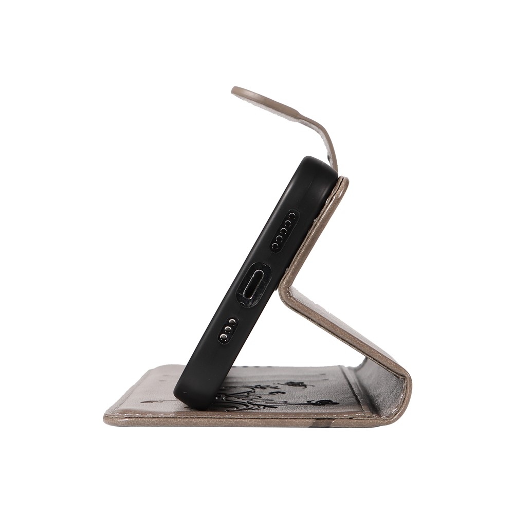 Flowers knižkové púzdro na OnePlus 13R 5G - šedé