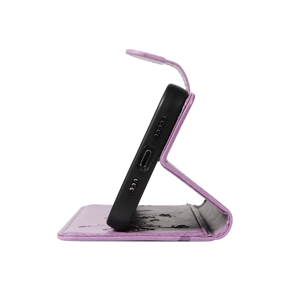 Flowers knižkové puzdro na OnePlus 13R 5G - svetlofialové