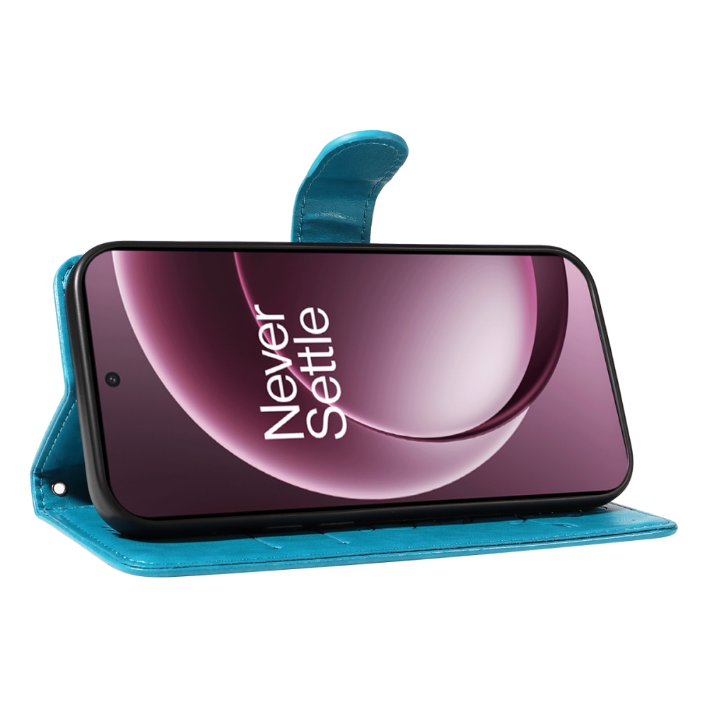 Flowers knižkové puzdro na OnePlus 15 5G - modré