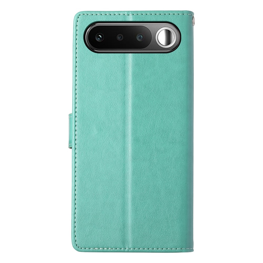 Flowers knižkové puzdro na Realme 16 5G - modrozelené