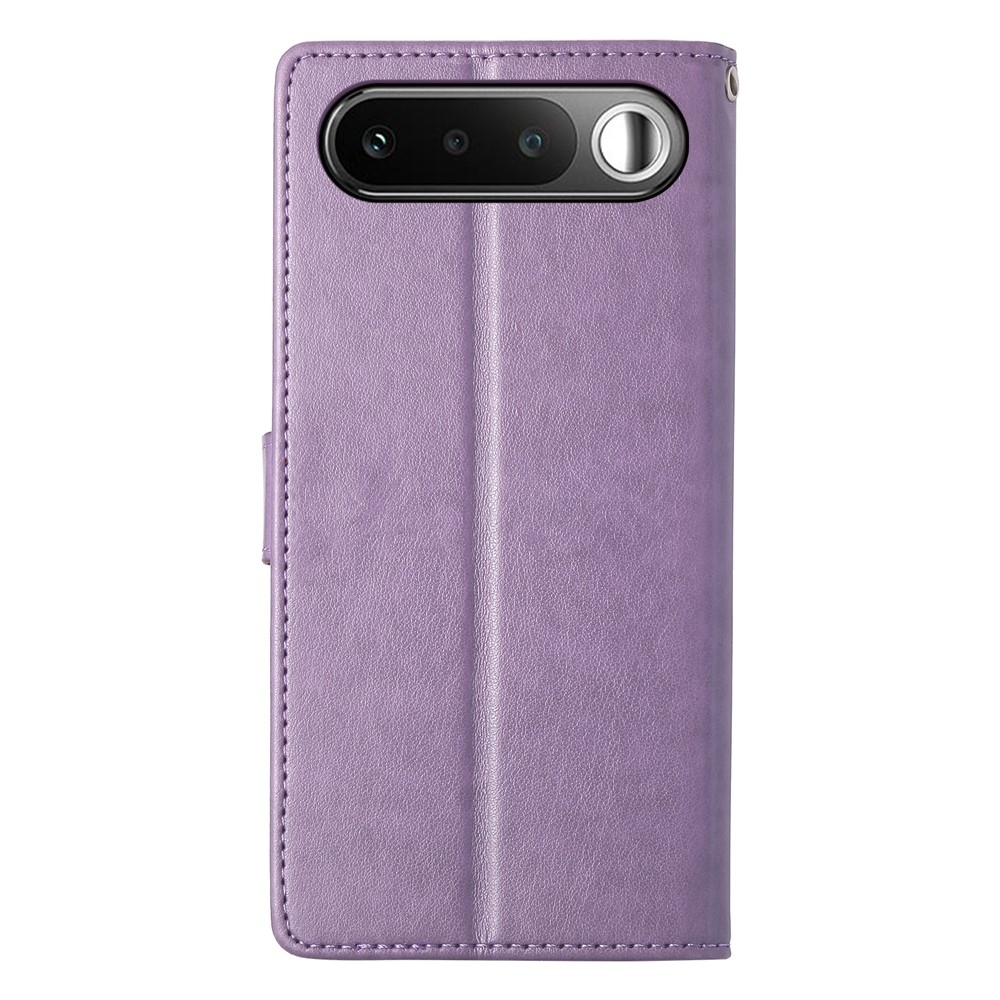 Flowers knižkové puzdro na Realme 16 5G - svetlofialové